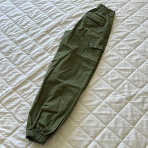 BDG High Rise Olive Green Cargo Pants